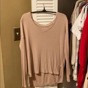 Pink/Tan Long Sleeve